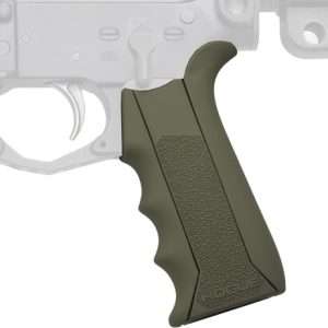 Hogue AR-15 M-16 Modular Grip in Rubber OD Green