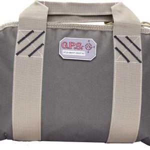 Green/Khaki Nylon GPS Double Pistol Case - Durable, Stylish