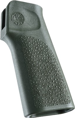 Hogue AR15 15 Degree Vertical Grip in OD Green