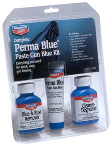 B/C Perma Blue Paste Gun Blue - Gun Care Finishing Kit
