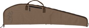 Browning Rimfire 45" Case FDE with Stitched Buckmark Logo