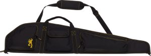 Browning Buck Mark Logo Gun 50" Rifle Case Black Gold Sling