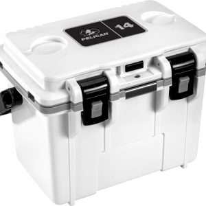 Pelican Coolers IM 14 Quart White/Gray with Dry Storage