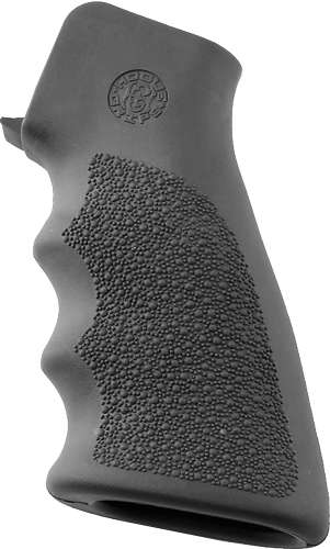 Hogue AR-15 M-16 Rubber Grip with Finger Grooves Grey