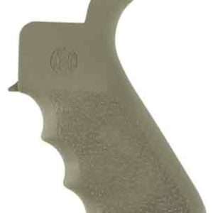 Hogue AR-15 Beavertail Grip OD Green Finger Grooves