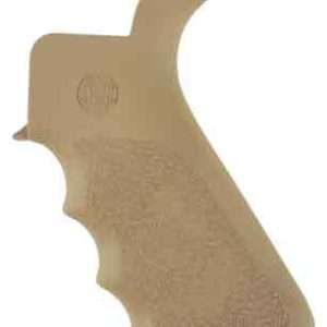 Hogue AR-15 Beavertail Grip with Finger Grooves in FDE