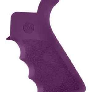 Hogue AR-15 Beavertail Grip Purple Finger Grooves