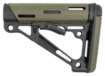 Hogue AR-15 Collapsible Stock OD Green Rubber