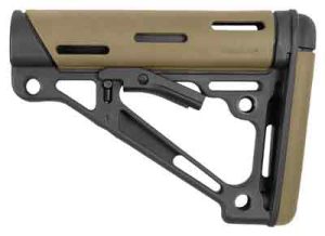 FDE Rubber Commercial Collapsible Stock for AR-15