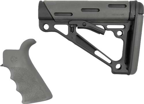 Hogue AR-15/M-16 Kit Mil-Spec Grey Collapsible Stock