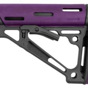 Purple Rubber Mil-Spec Collapsible Stock for AR-15