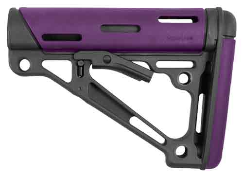 Purple Rubber Mil-Spec Collapsible Stock for AR-15