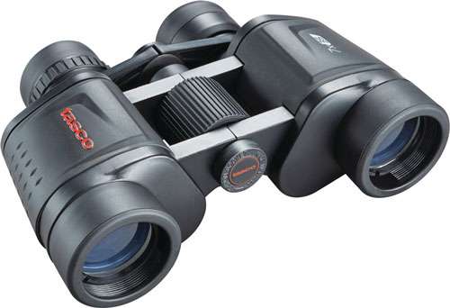 Tasco 7X35 Porro Prism Black Binoculars - Lightweight
