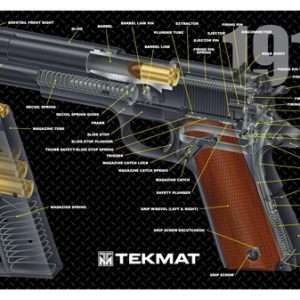 11x17 TekMat Armorers Bench Mat for 1911 Pistol
