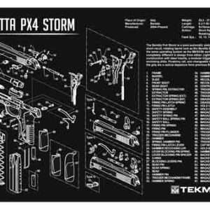 11"x17" Beretta PX4 Pistol Armorers Bench Mat