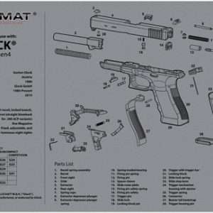 TekMat Armorers Bench Mat for Glock Gen4