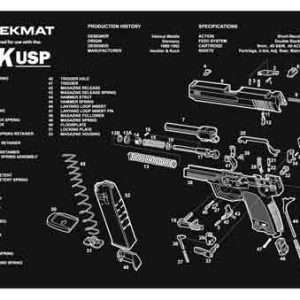 11"x17" HECKLER & KOCH USP Armorers Bench Mat