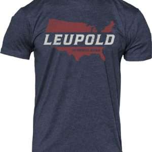 LEUPOLD Men's Tee Original Navy Heather XXL