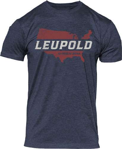 LEUPOLD Men's Tee Original Navy Heather XXL
