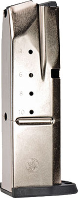 S&W Magazine SD9 & SD9VE 10rd Stainless Steel Weight
