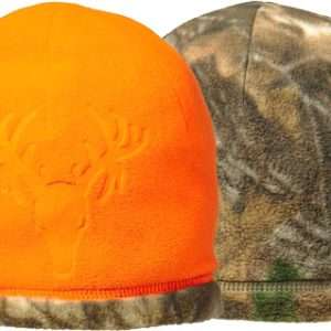 Hot Shot Casual Fleece Beanie with Maverick Debossed BLZ/RT-EDGE