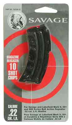 Savage MKII Series Magazine: .22LR/.17HM2 10RD Blued