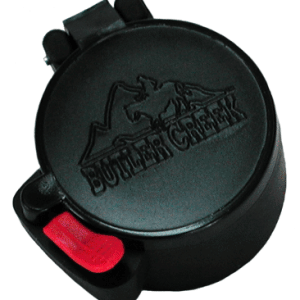 Butler Creek Flip Open Scope Cover Black - 1.468" Eye Piece