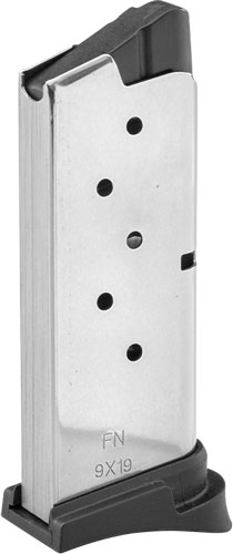 FN Magazine FN 503 9mm 6rd Black Weight Conversion