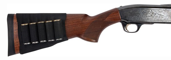 Black Nylon Shell Carrier for Shotgun - Holds 5 Shells