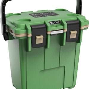 Hunter Green/Tan Leg Cut Out Cooler - 20 Quart
