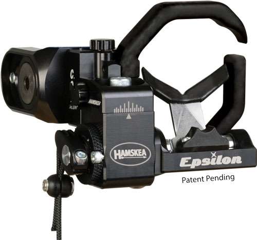 Universal LH Black Bracket for Archery: Hamskea Arrow Rest Epsilon