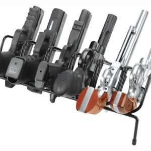 Lockdown Handgun Rack 6 Gun - Vinyl-Coated Metal