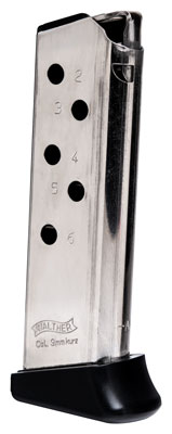 Walther PPK 380 Magazine Finger Rest Nickel