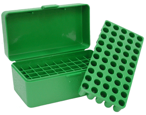 MTM Ammo Box 22 Hornet - Holds 50 Rounds