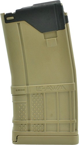 Lancer Magazine L5AWM AR-15 20RD Opaque FDE