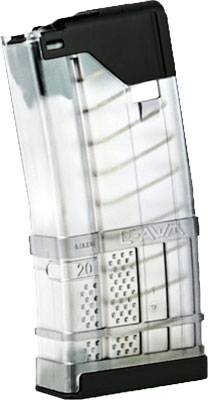 Lancer Magazine L5AWM AR-15, 20RD Translucent Clear