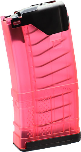 Lancer Magazine L5AWM AR-15 Translucent Pink 20-Round