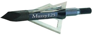 Muzzy Broadhead Standard 125gr 3-Blade 1 3/16" Cut