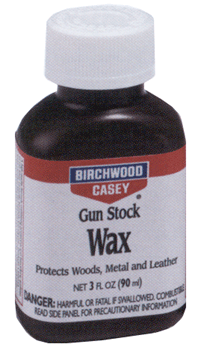 Birchwood Casey Gun Stock Wax 3oz Bottle - Protection & Care