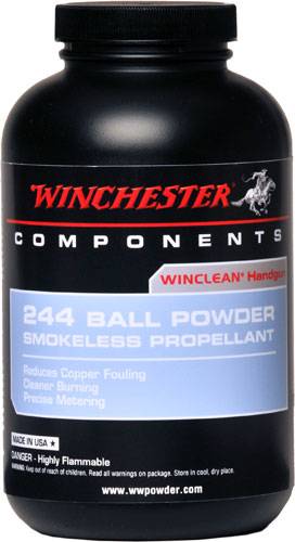 Winchester Powder 244 1lb Can - 10 Cans/Case