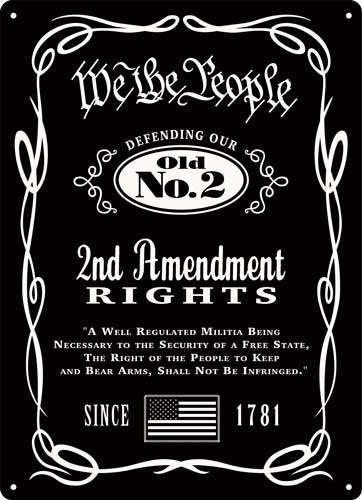We The People Whiskey Sign - Patriotic Decor