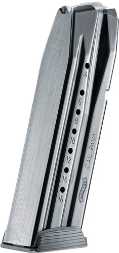 Walther Creed/PPX Magazine: 16-Round Blued Steel