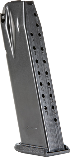 Walther Magazine PDP Full-Size 9mm Luger 18-Round Blued Steel