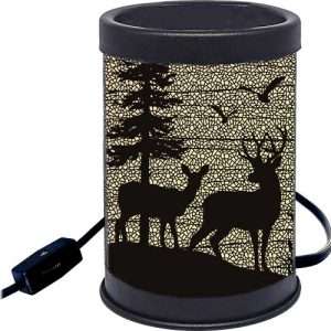 Rivers Edge Deer Silhouette Candle Warmer - Rustic Charm