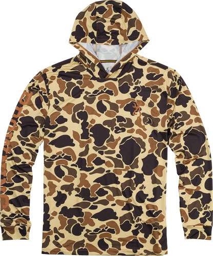 Browning Vintage Tan Medium Hooded T-Shirt