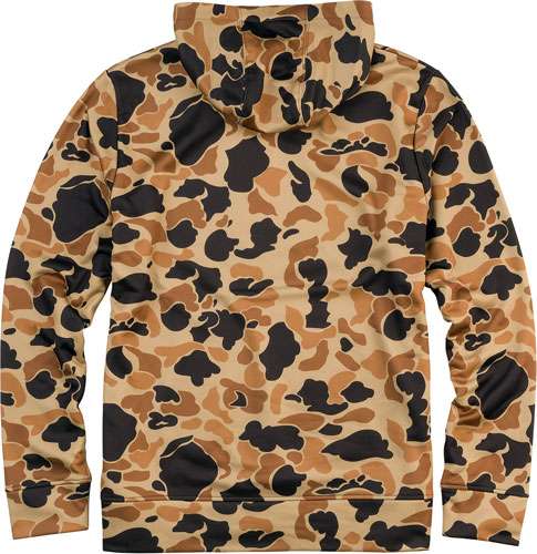Vintage Tan Large Browning Tech Hoodie LS Unisex
