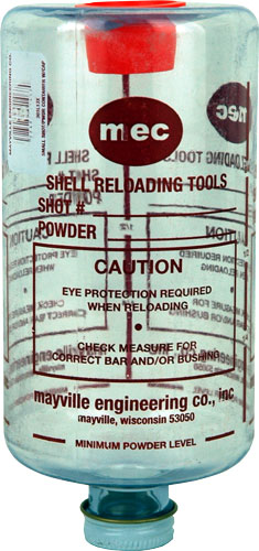 MEC Bottle & Cap Assembly Small for Shot or Powder