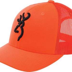 Browning Blazeorange Cap Proof Buckmark Mesh Back