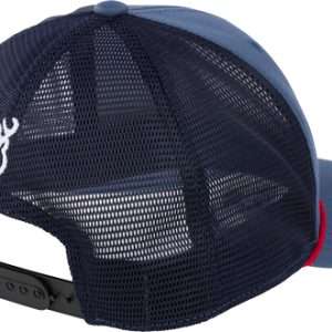 Blue Browning Cap Mason 110 Mesh Recoil Patch