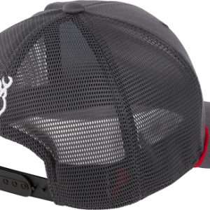 Browning Cap Mason 110 Mesh Charcoal Recoil Patch